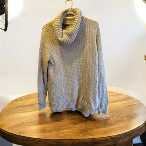 Hilary Radley Textured Cowl Neck Sweater - Cream​